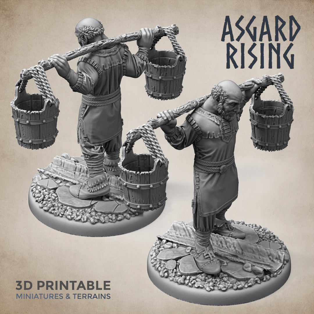 Male Villagers (Townsfolk) - Asgard Rising