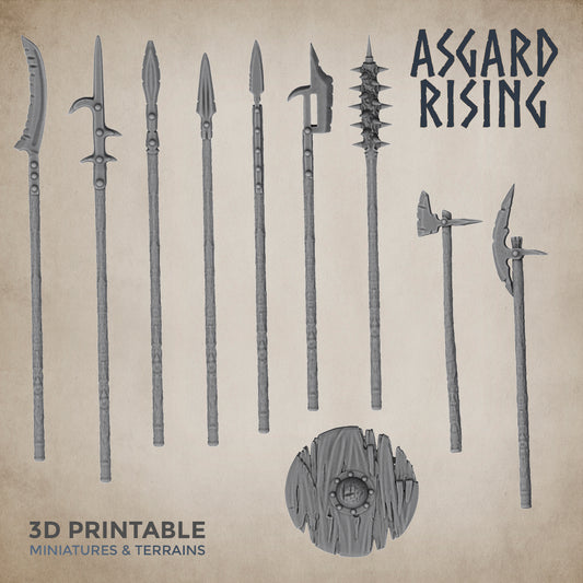 Weapons set 7  - Asgard Rising