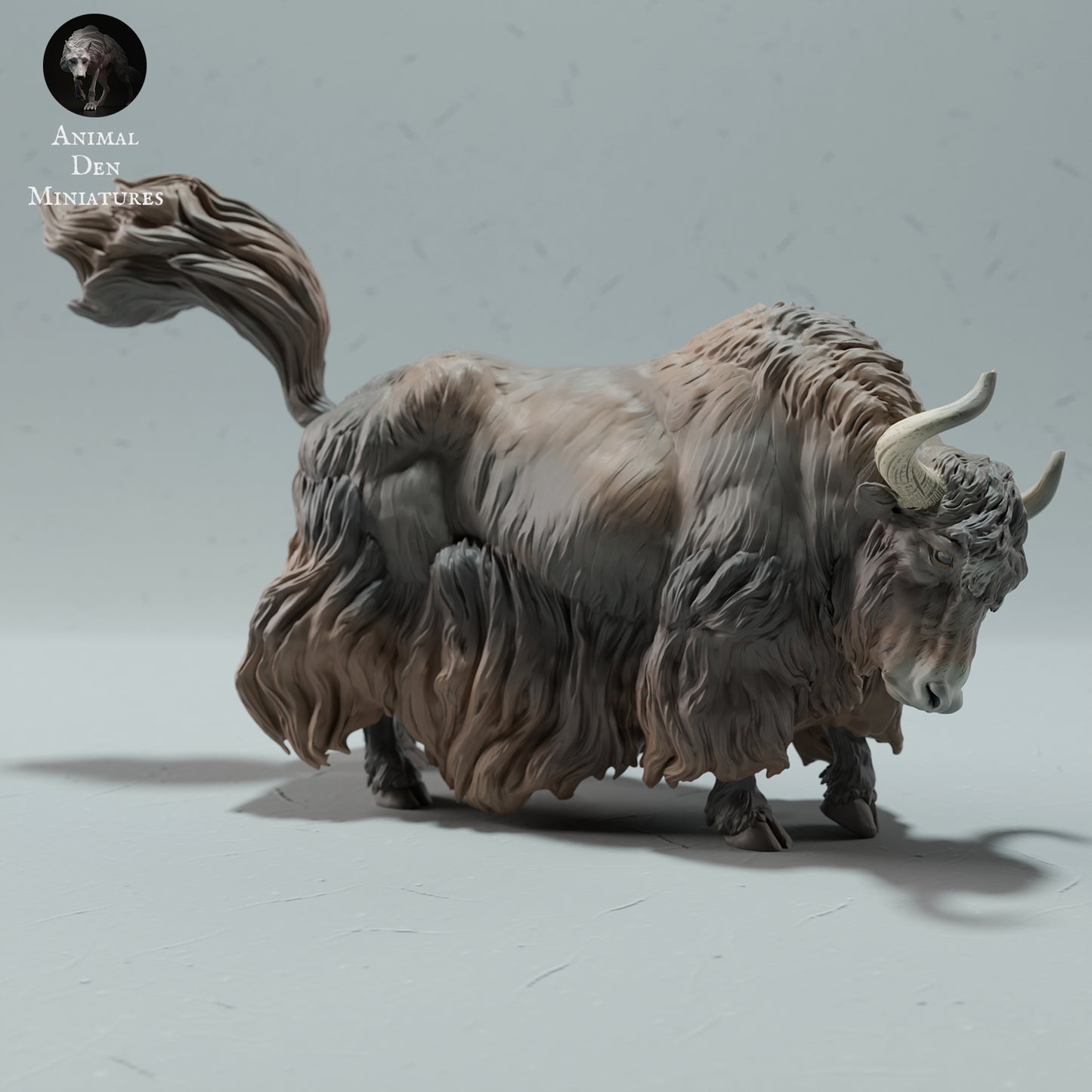 Himalayan Wild Yak Stance - Animal Den Miniatures