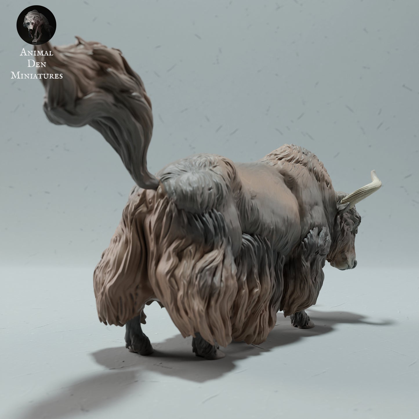 Himalayan Wild Yak Stance - Animal Den Miniatures