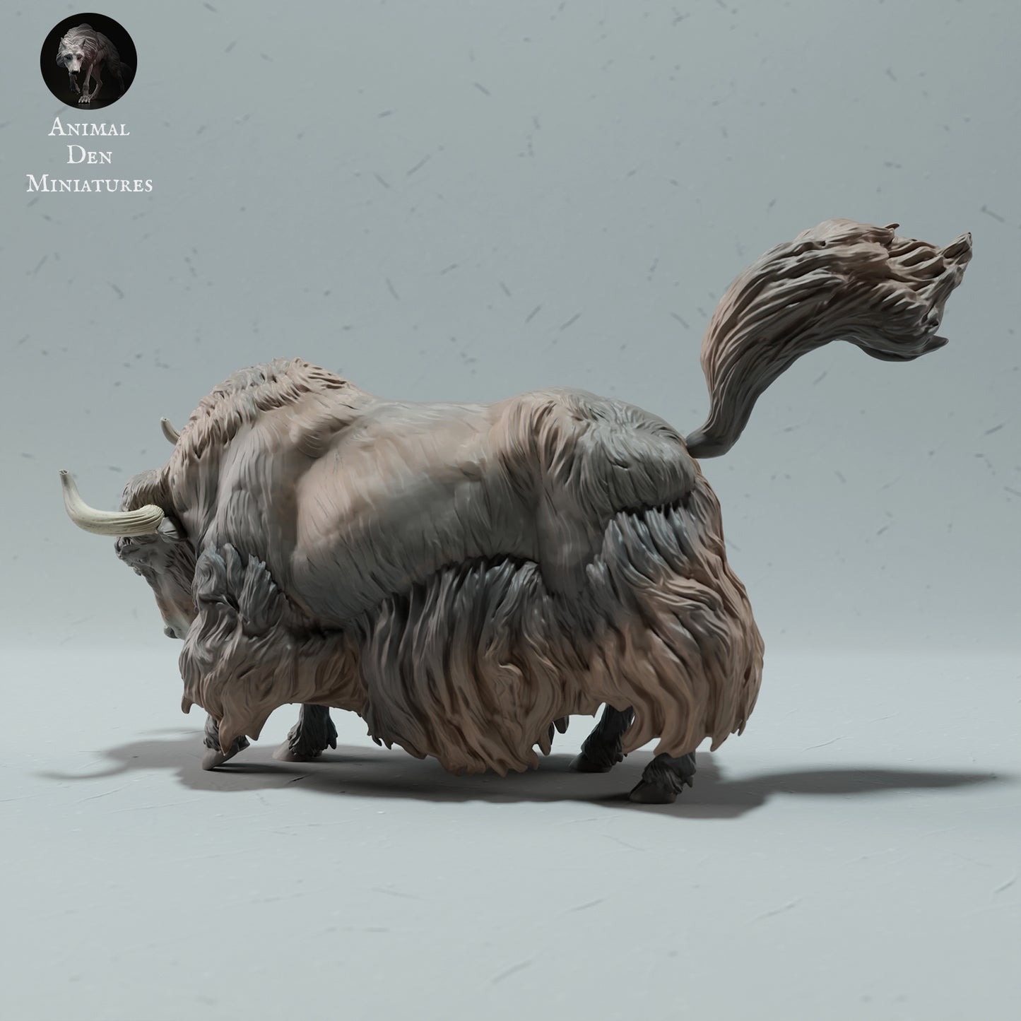 Himalayan Wild Yak Stance - Animal Den Miniatures