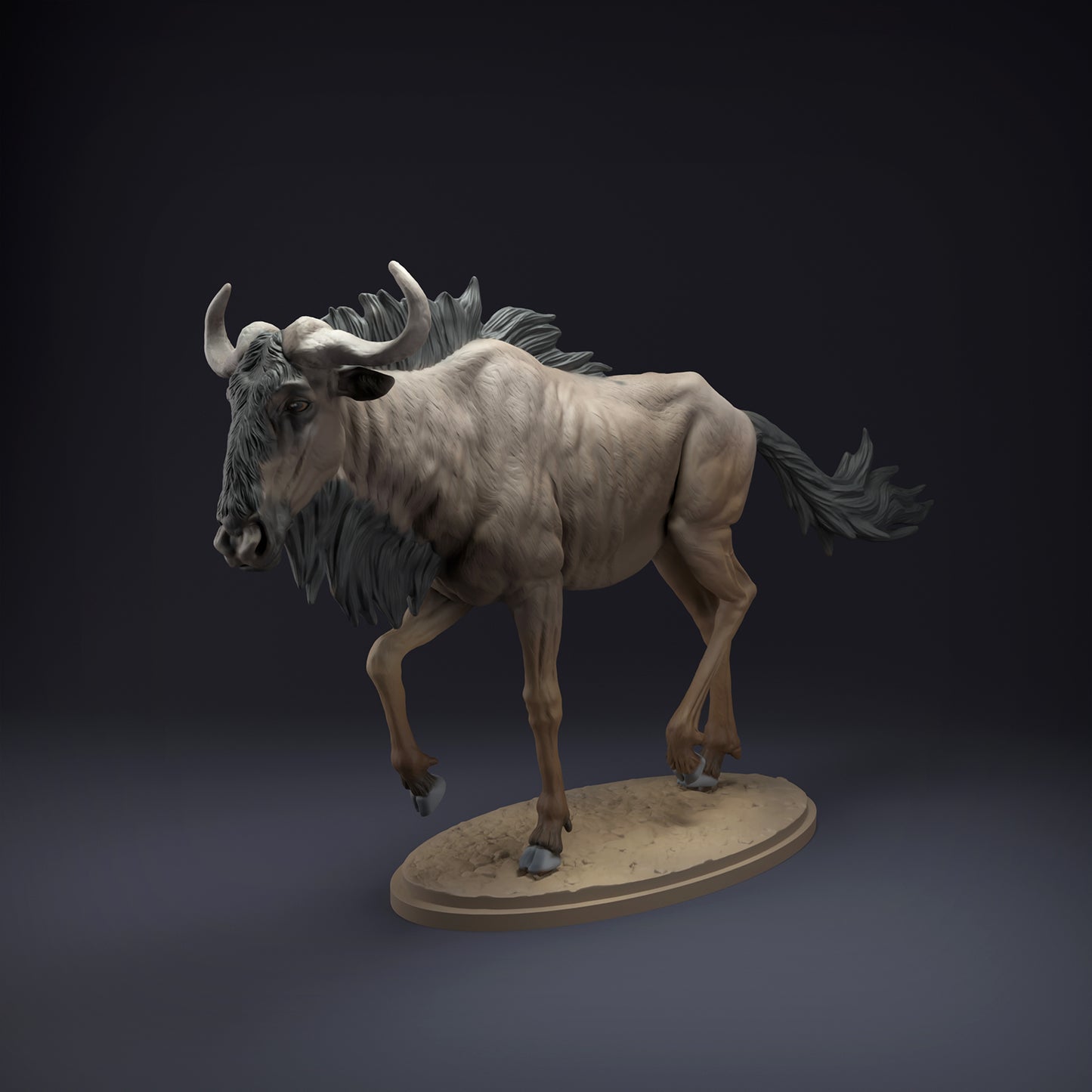 Wildebeest - Animal Den Miniatures