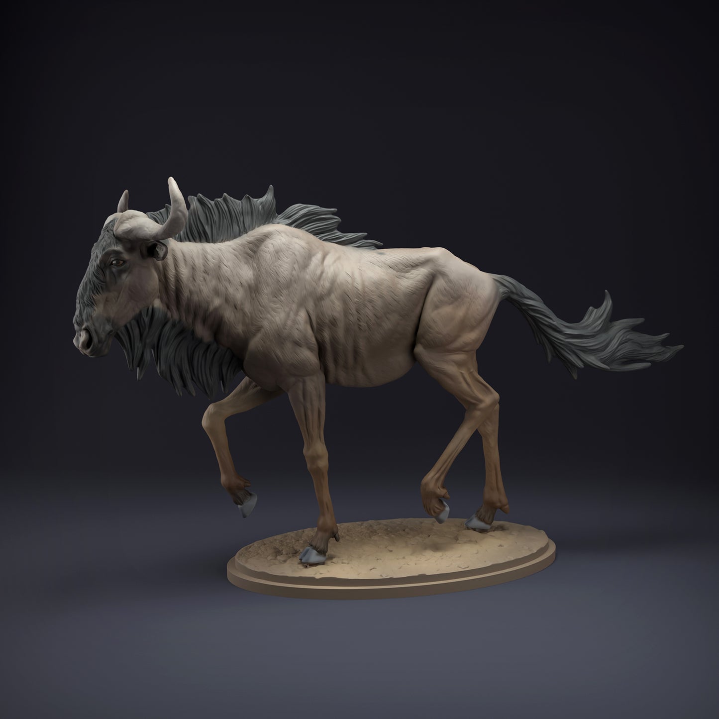 Wildebeest - Animal Den Miniatures