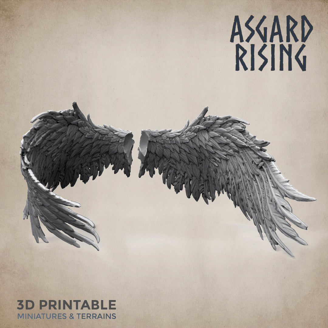 Set of Valkyries Wings (3 pairs)  - Asgard Rising