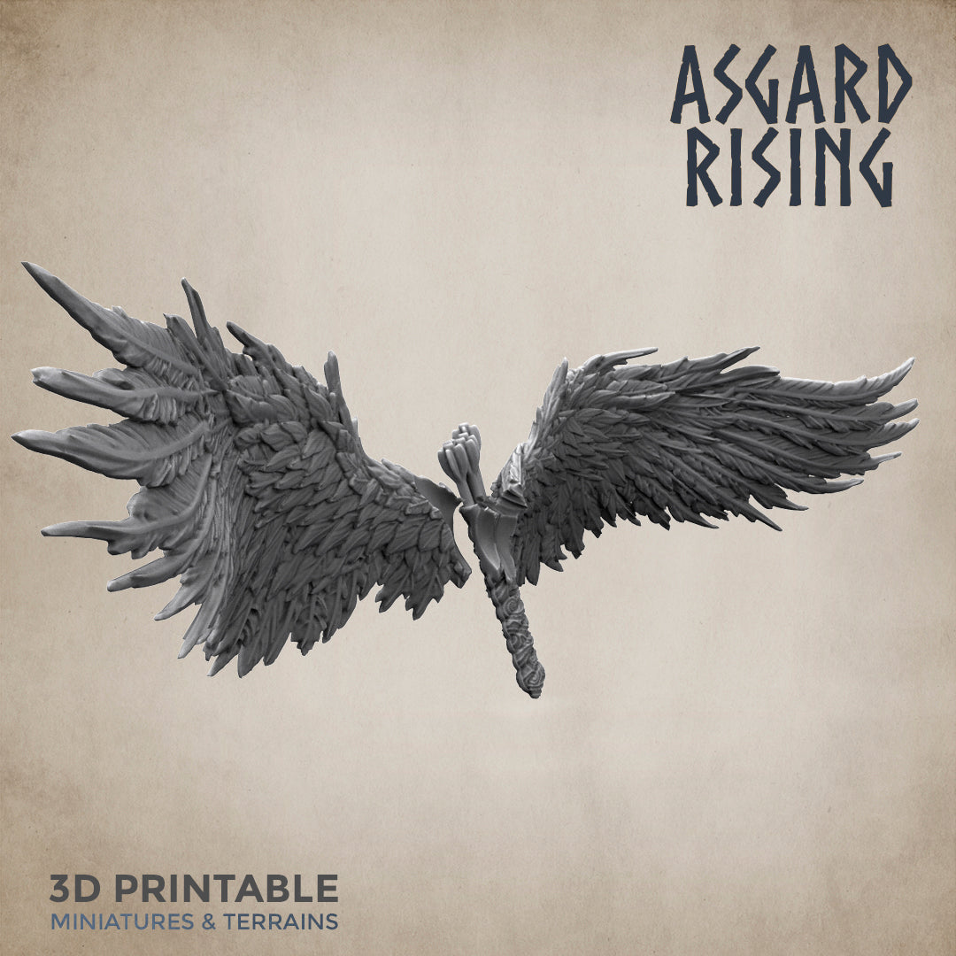 Set of Valkyries Wings (3 pairs)  - Asgard Rising