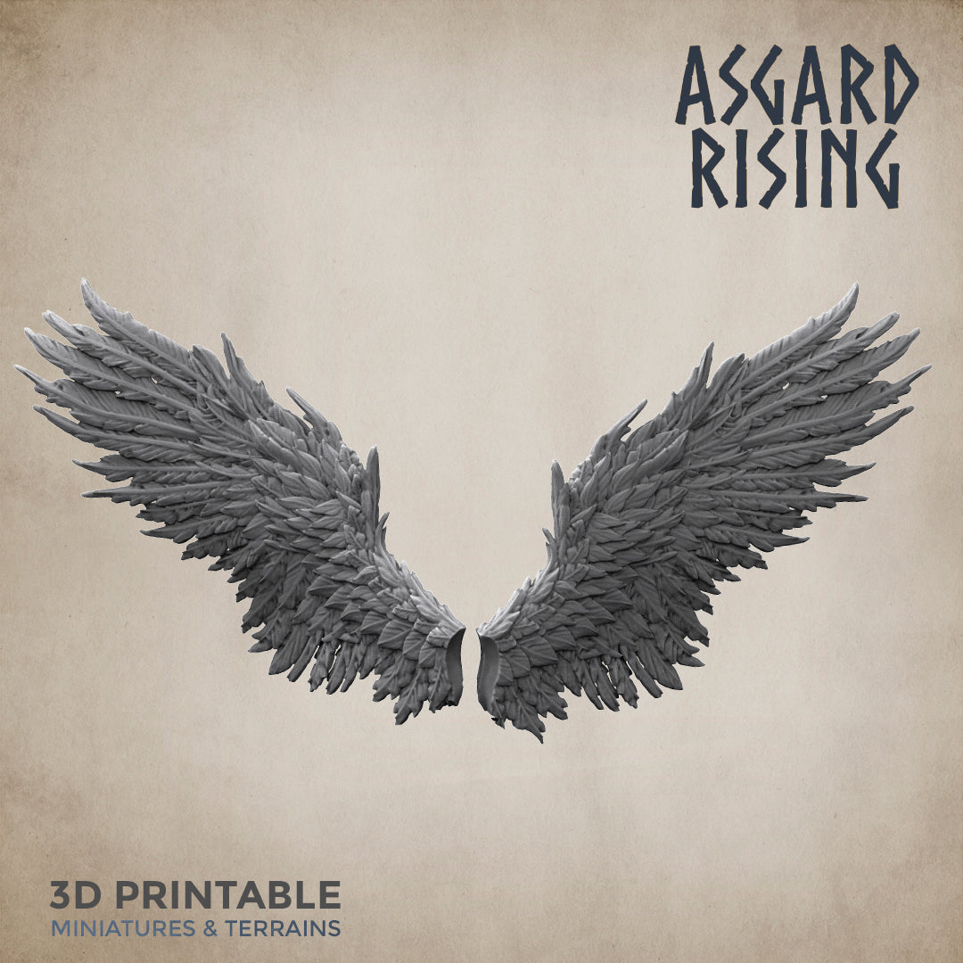 Set of Valkyries Wings (3 pairs)  - Asgard Rising