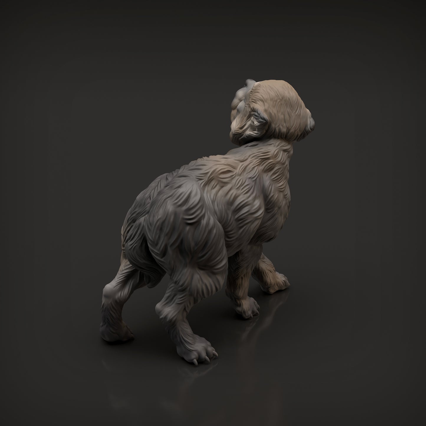 Wolf Pup - Animal Den Miniatures