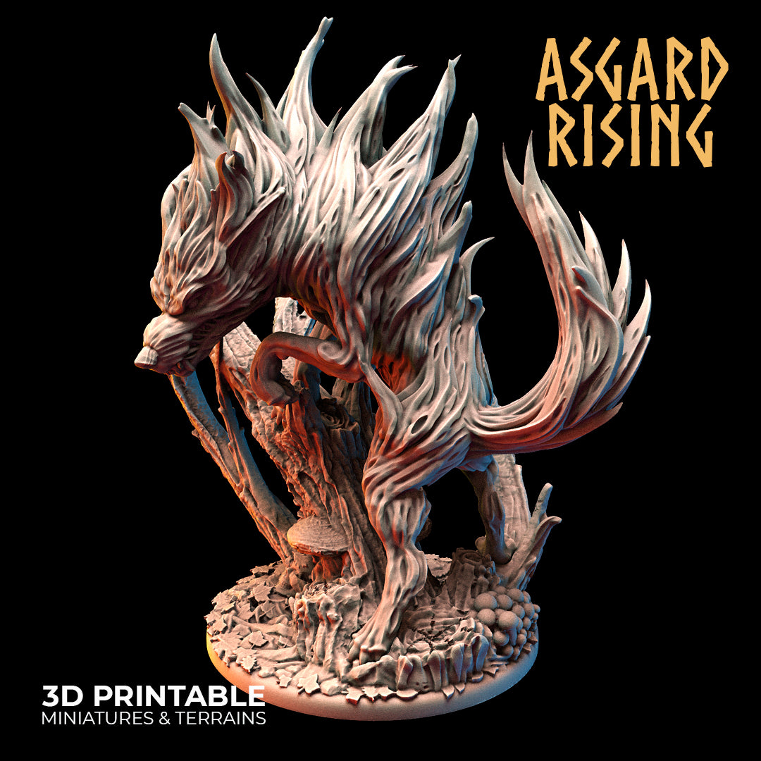 Wraith Wolf Alpha  - Asgard Rising