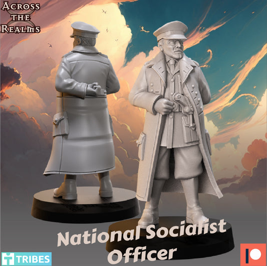 National Socialist Officer - Across the Realms