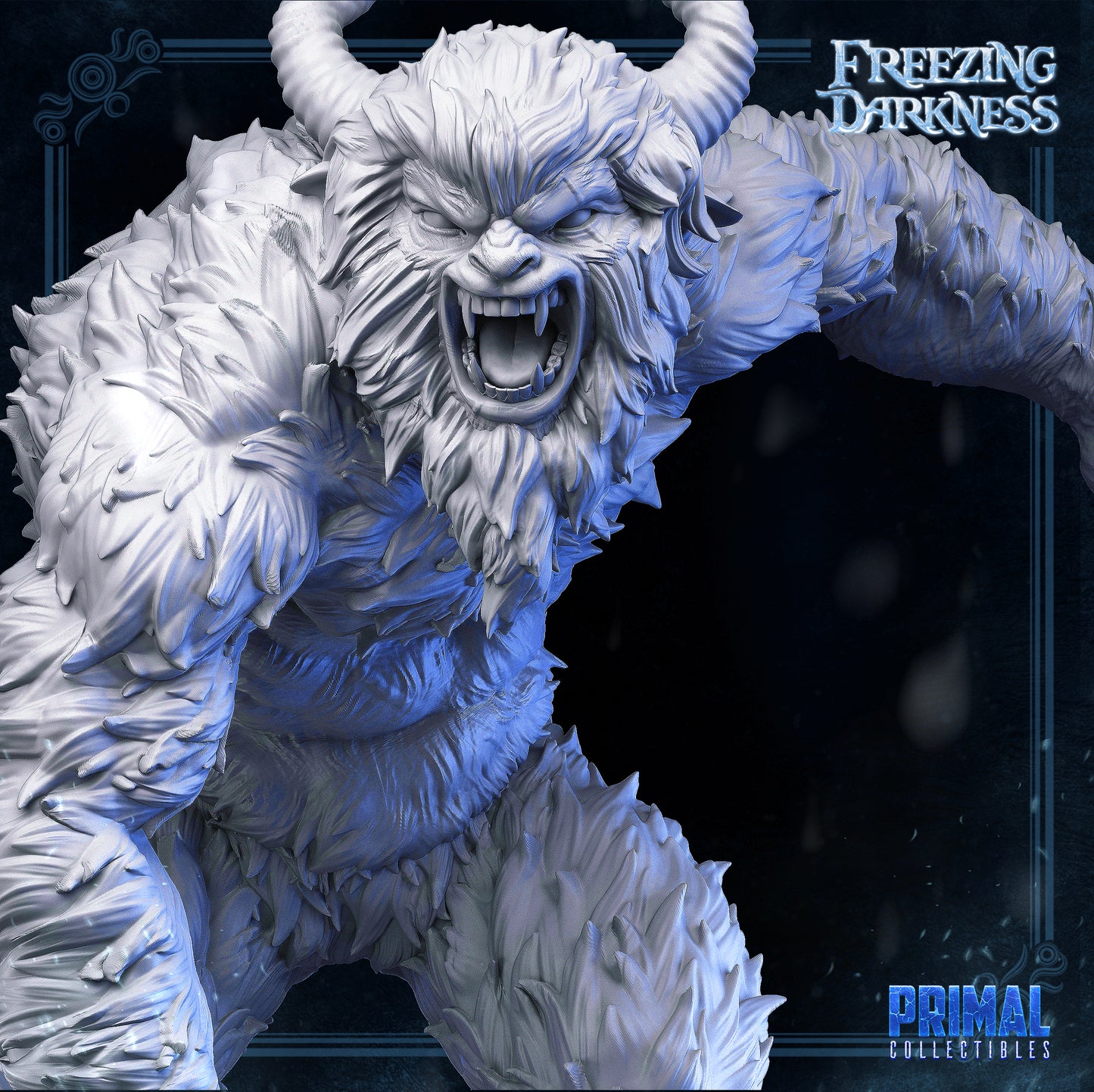 Yeti - FREEZING DARKNESS - MASTERS OF DUNGEONS QUEST - Primal Collectibles