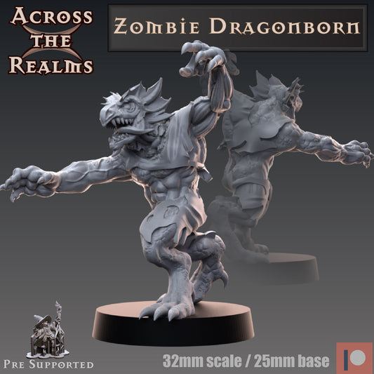 1x Zombie Dragonborn - Across the Realms