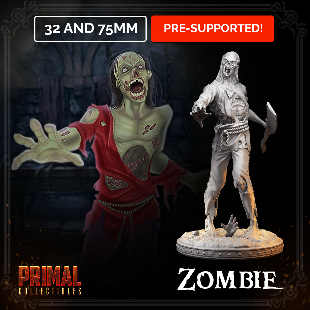 Zombie - MASTERS OF DUNGEONS QUEST - Primal Collectibles