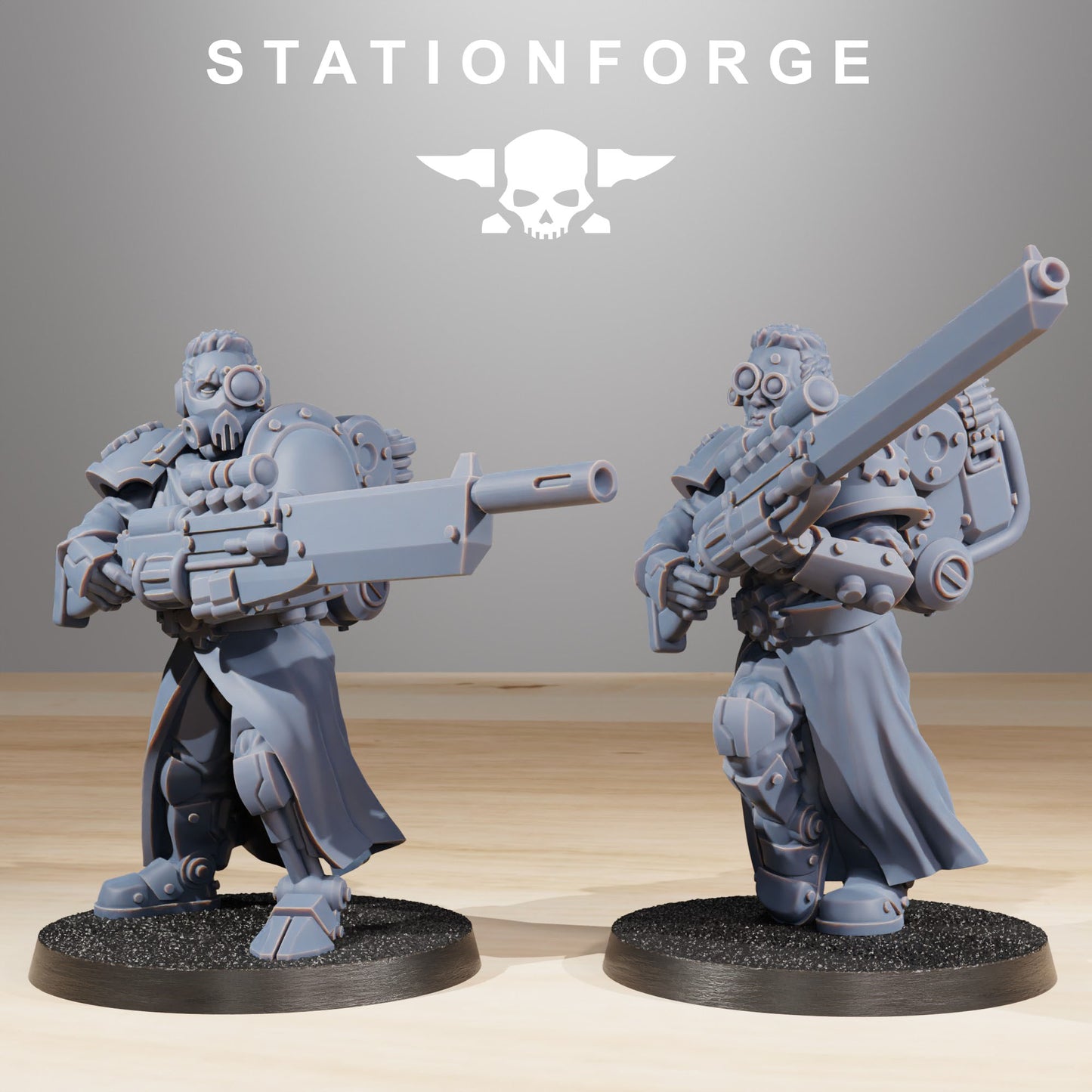 Kit de construction d'infanterie Scavenger - Station Forge