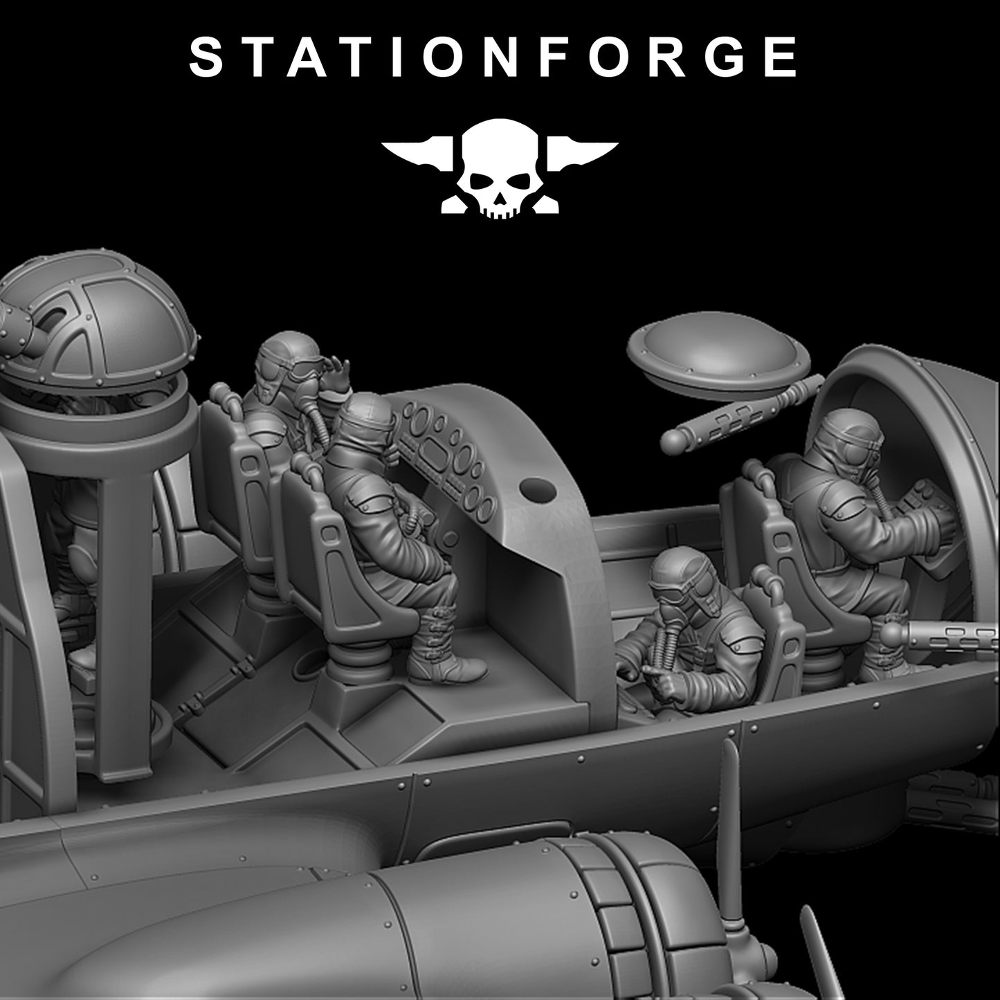 GrimGuard Bomber with Interior - Station Forge