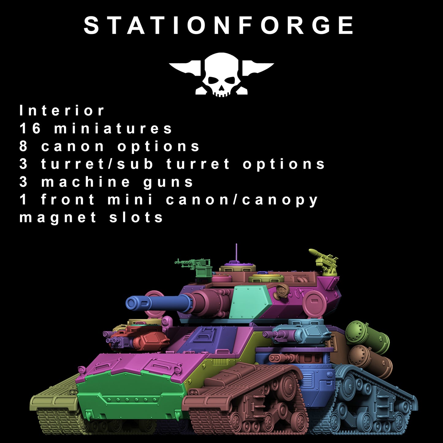 GrimGuard Monolith Builder Kit - Station Forge