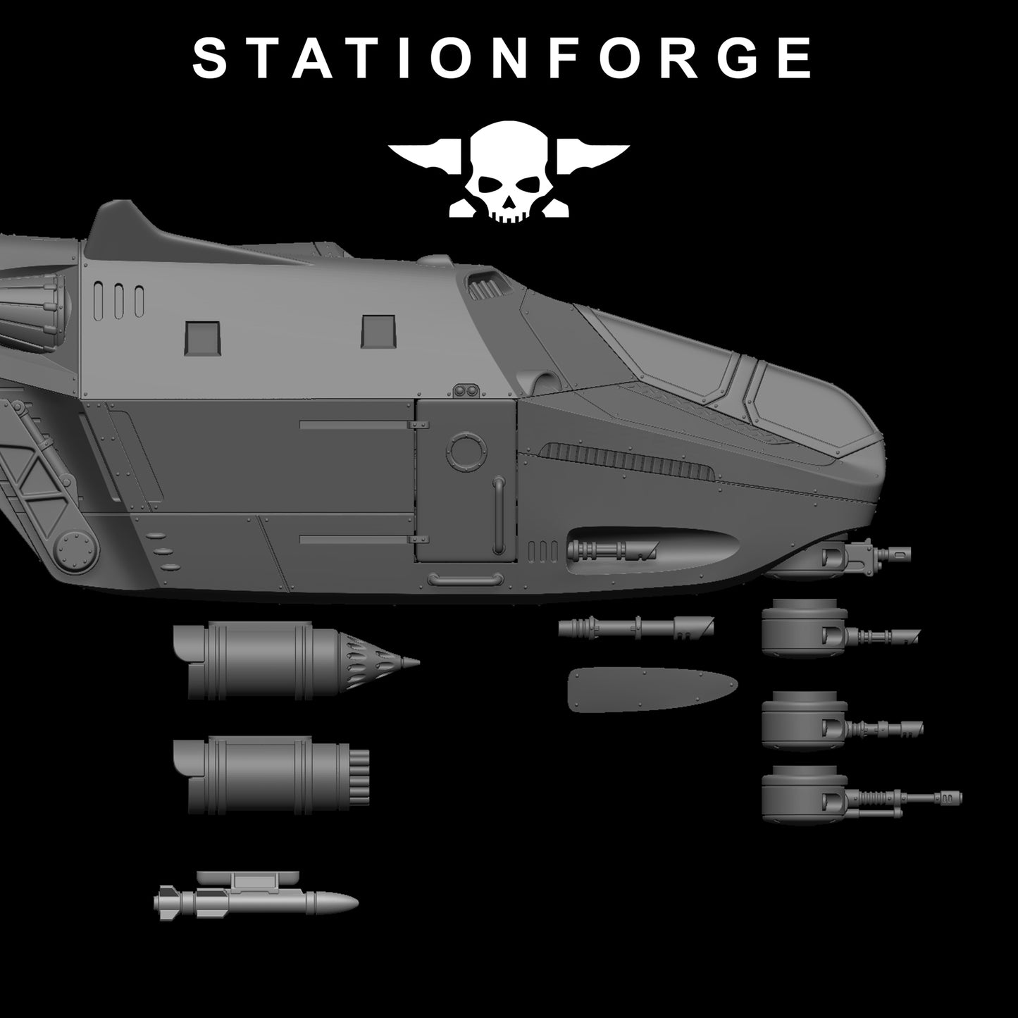 Vaskar Dropship - Station Forge