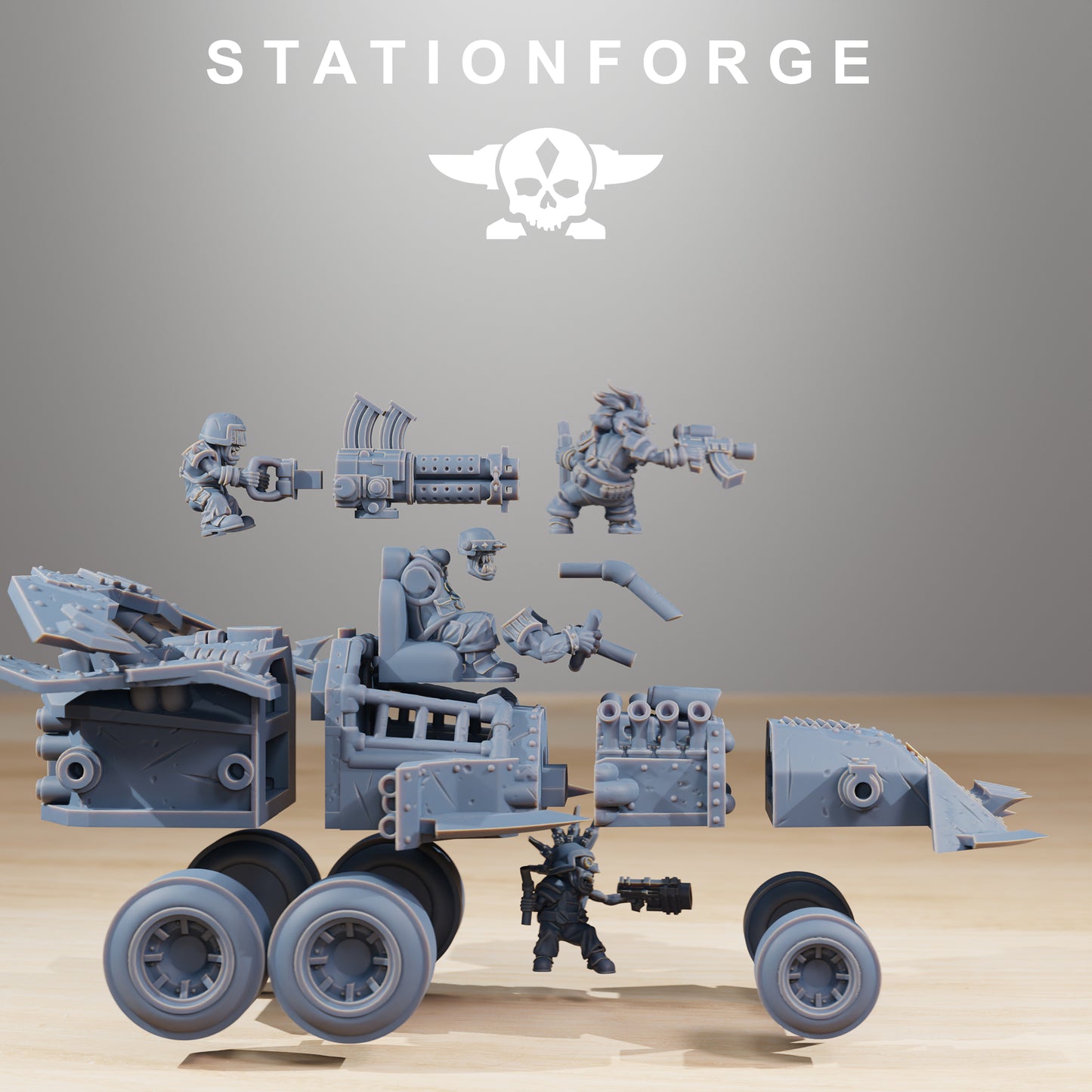 Les bolides d'Orkaz - Station Forge