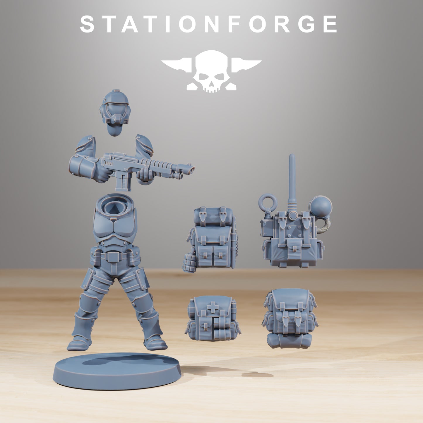 Kit de construction d'infanterie Vaskar - Station Forge