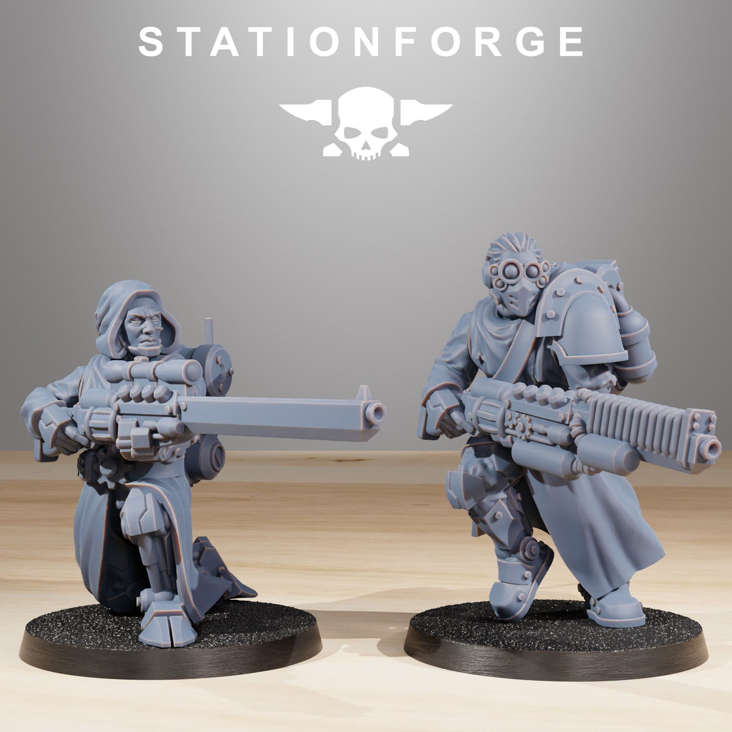 Kit de construction d'infanterie Scavenger - Station Forge