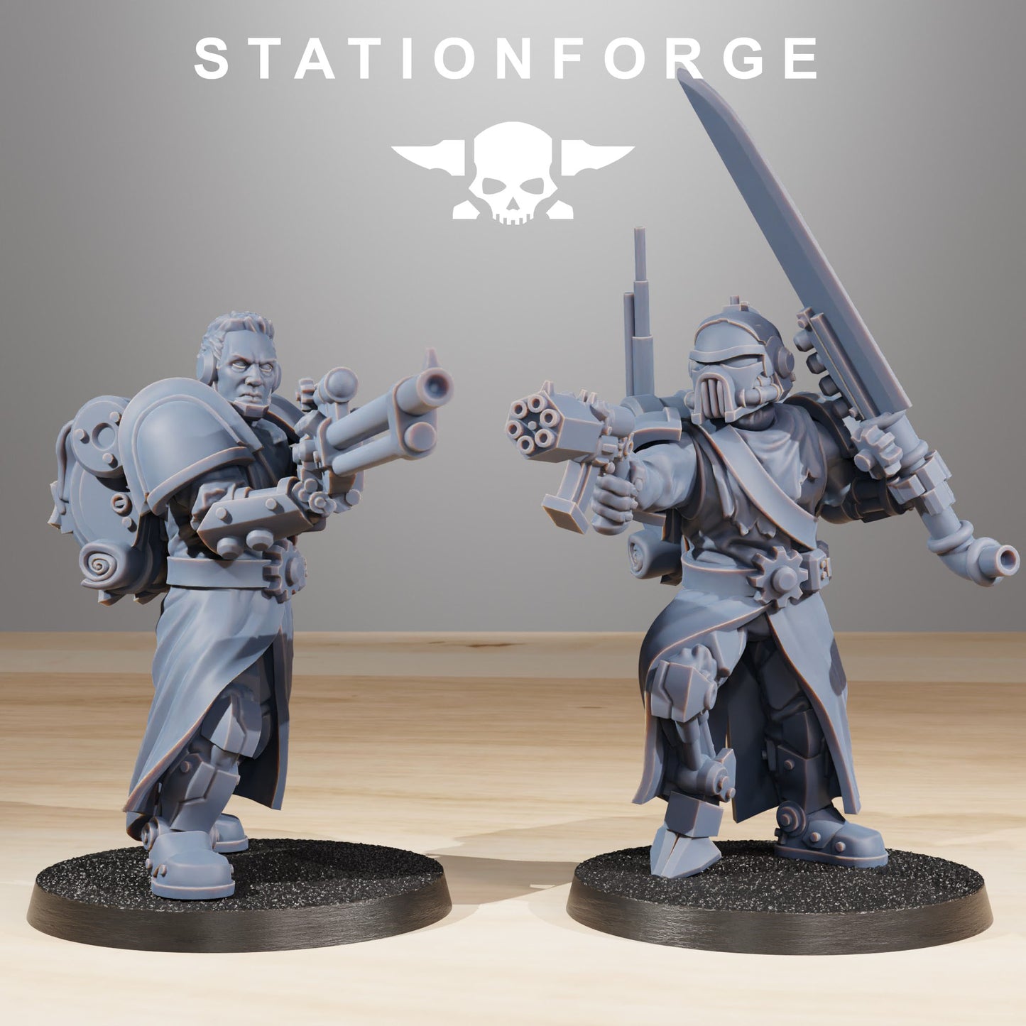 Kit de construction d'infanterie Scavenger - Station Forge