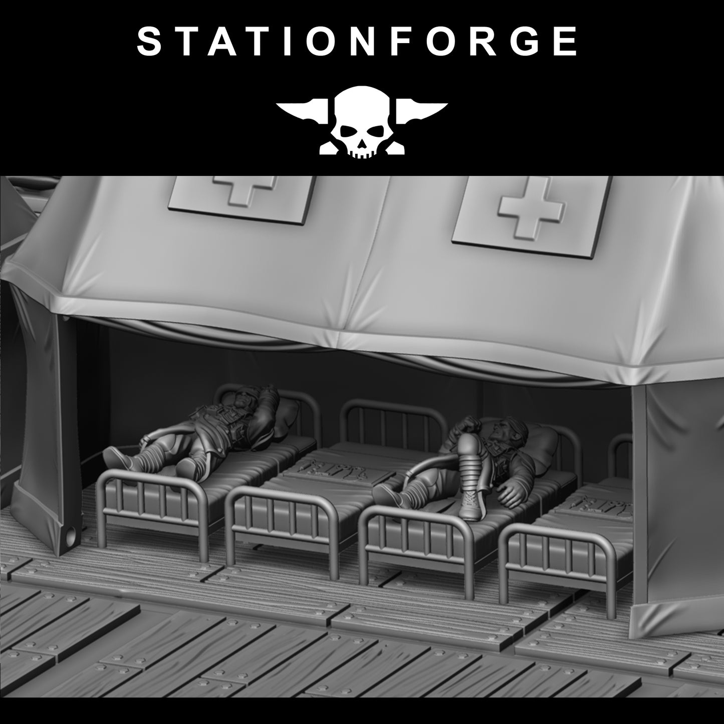 GrimGuard Trench Terrain - Station Forge