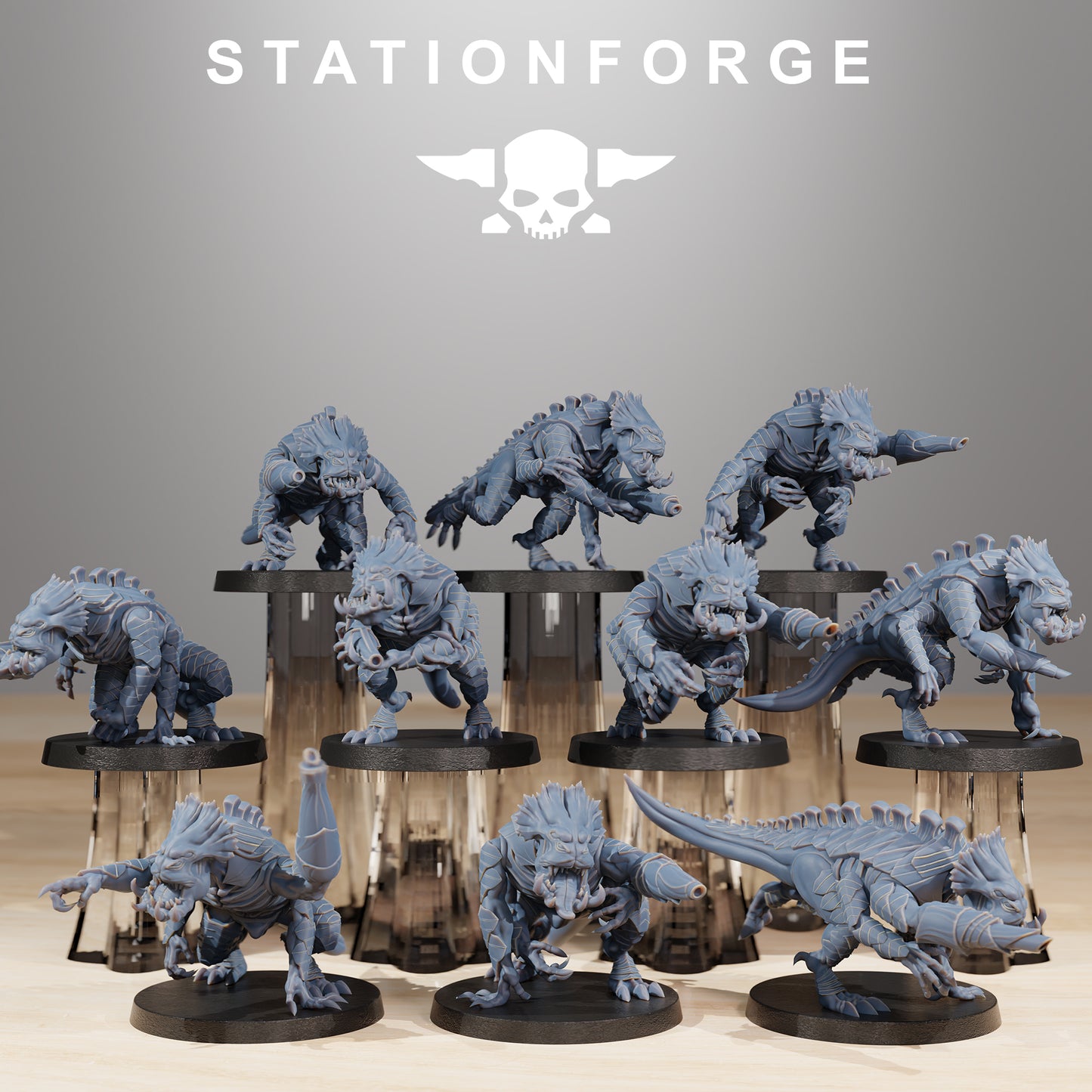 Xenarid-Infanterie - Station Forge