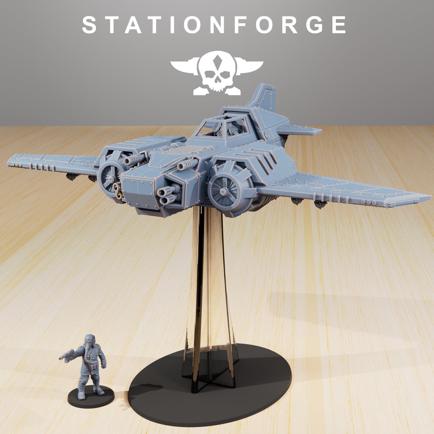 GrimGuard SF-19A Kampfflugzeug - Station Forge