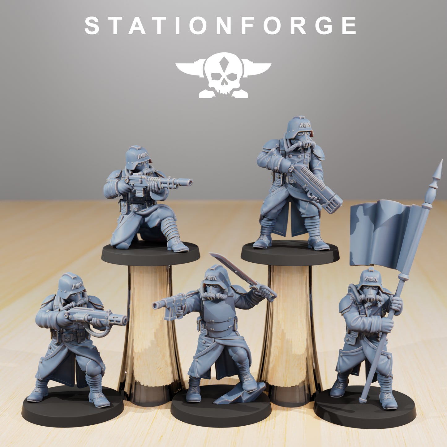 Kommandotruppe der GrimGuard - Station Forge