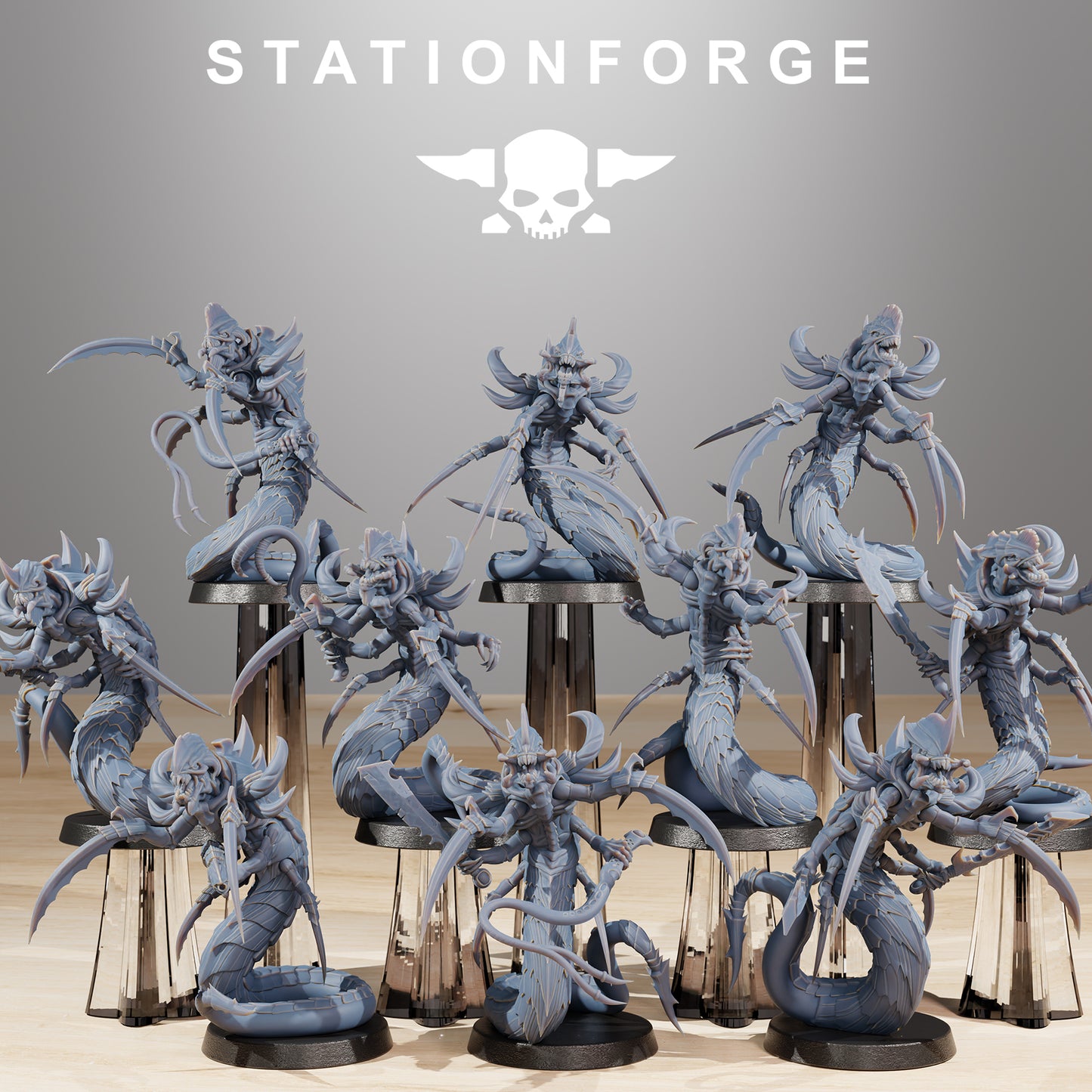 Les serpents xénarides - Station Forge