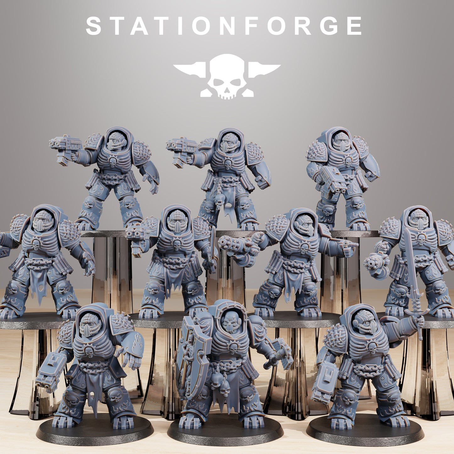 Avant-gardes de Socratis Doom Reaper - Station Forge