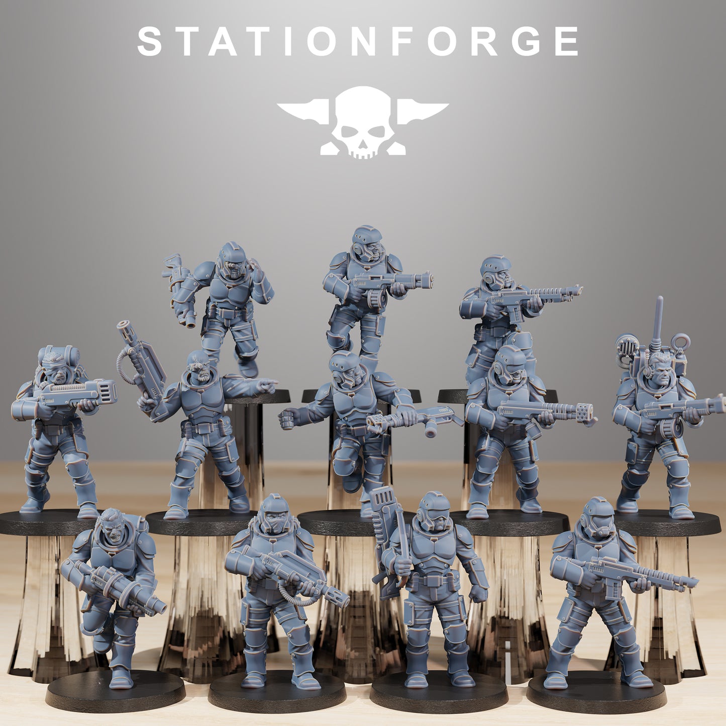 Kit de construction d'infanterie Vaskar - Station Forge