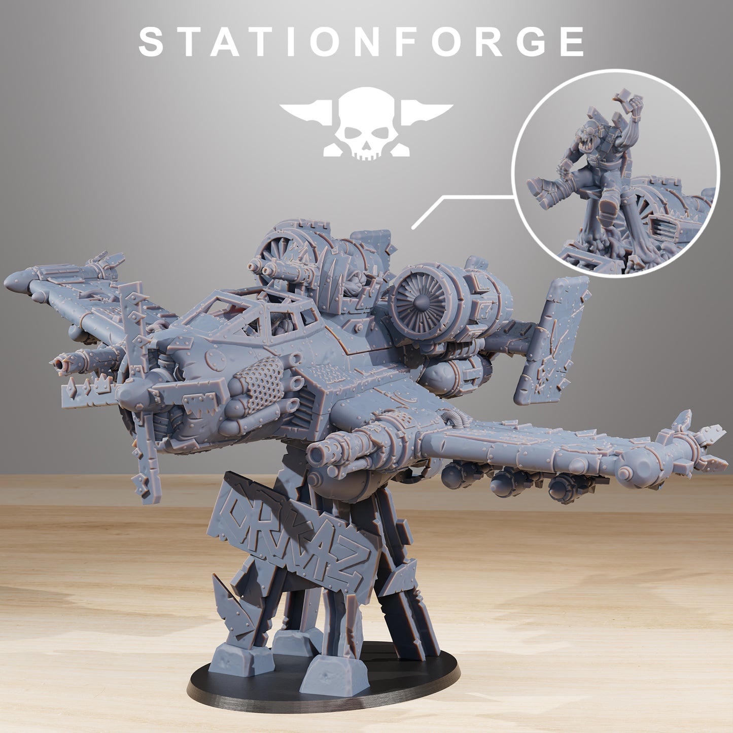 Orkaz Plane - Station Forge