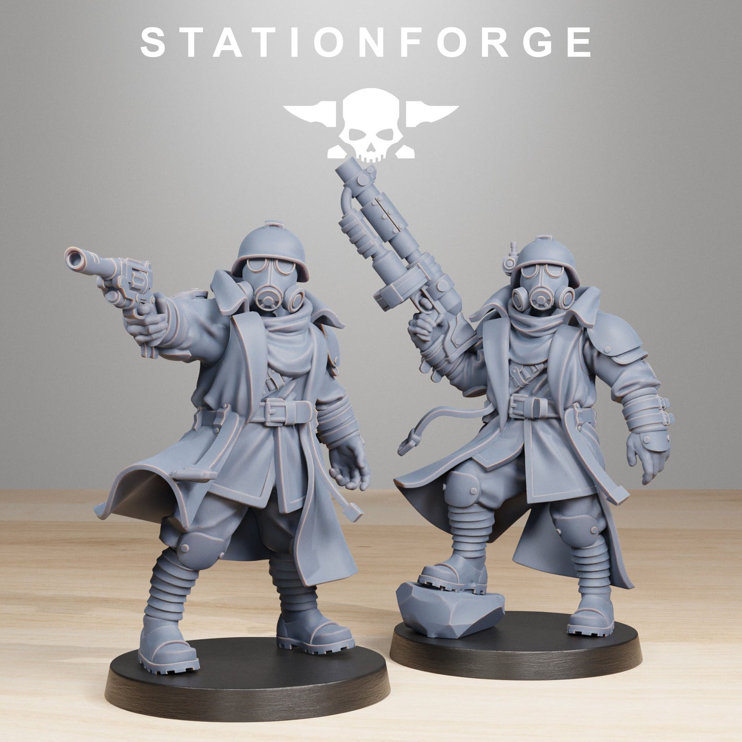 Officiers des Scorchers de la Garde noire - Station Forge