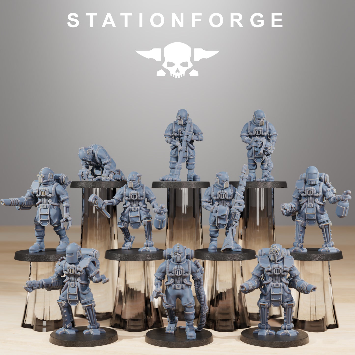 Cyborgs charognards - Station Forge