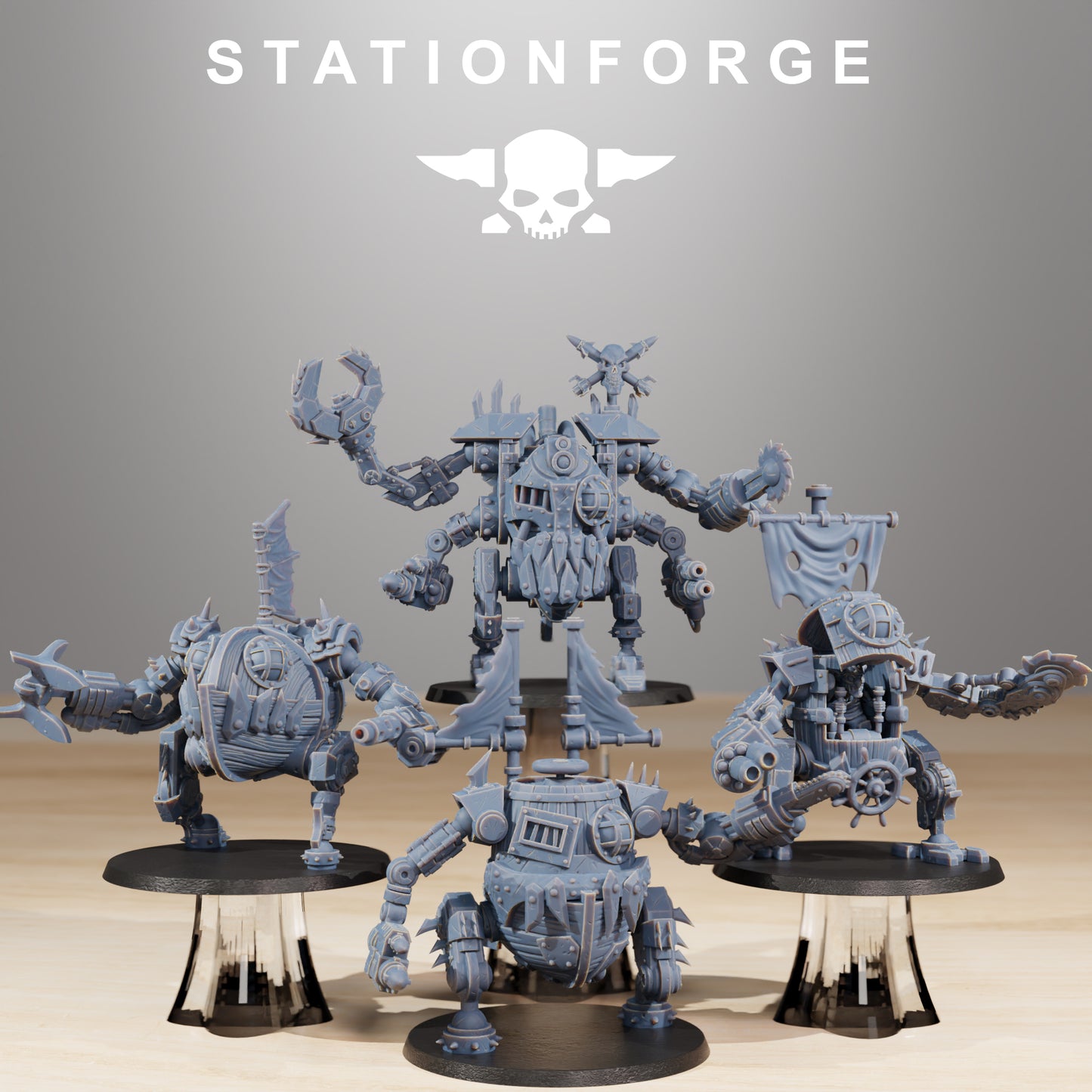 Robots pirates Gobs - Station Forge