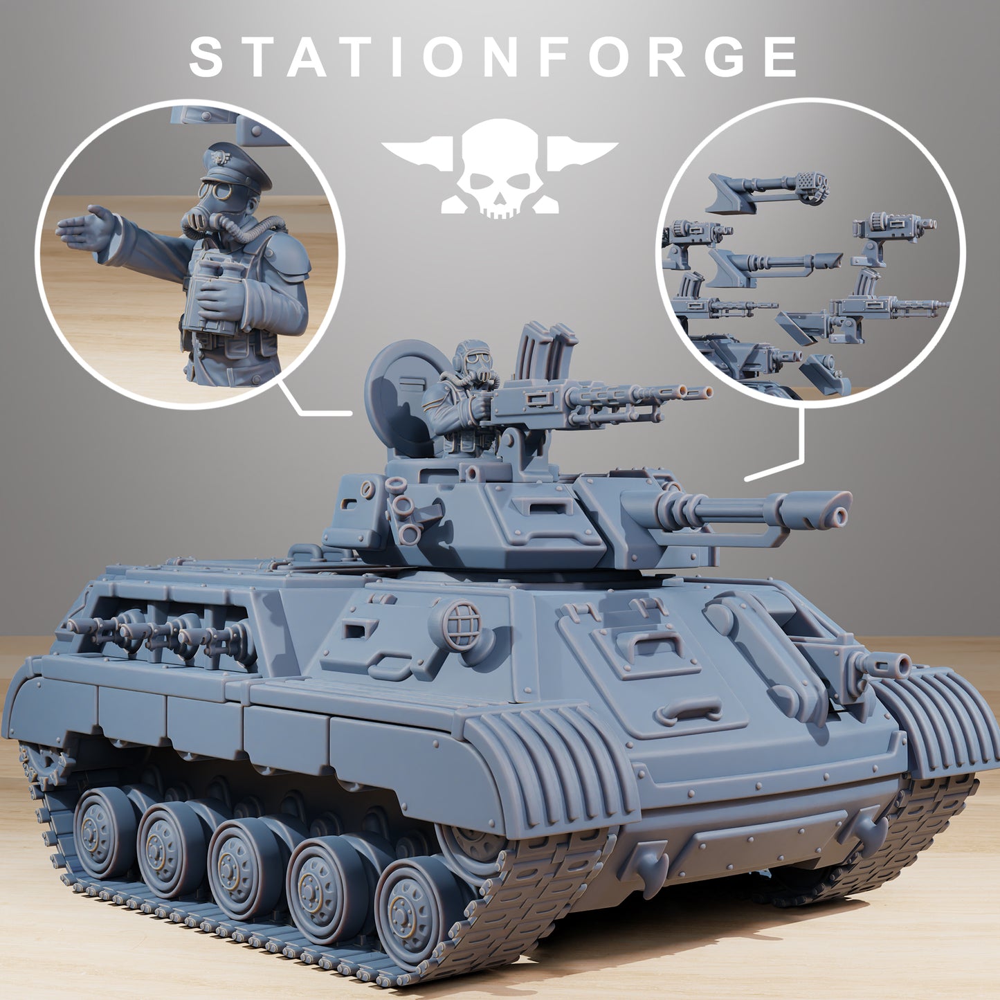 Char de soutien GrimGuard - Station Forge