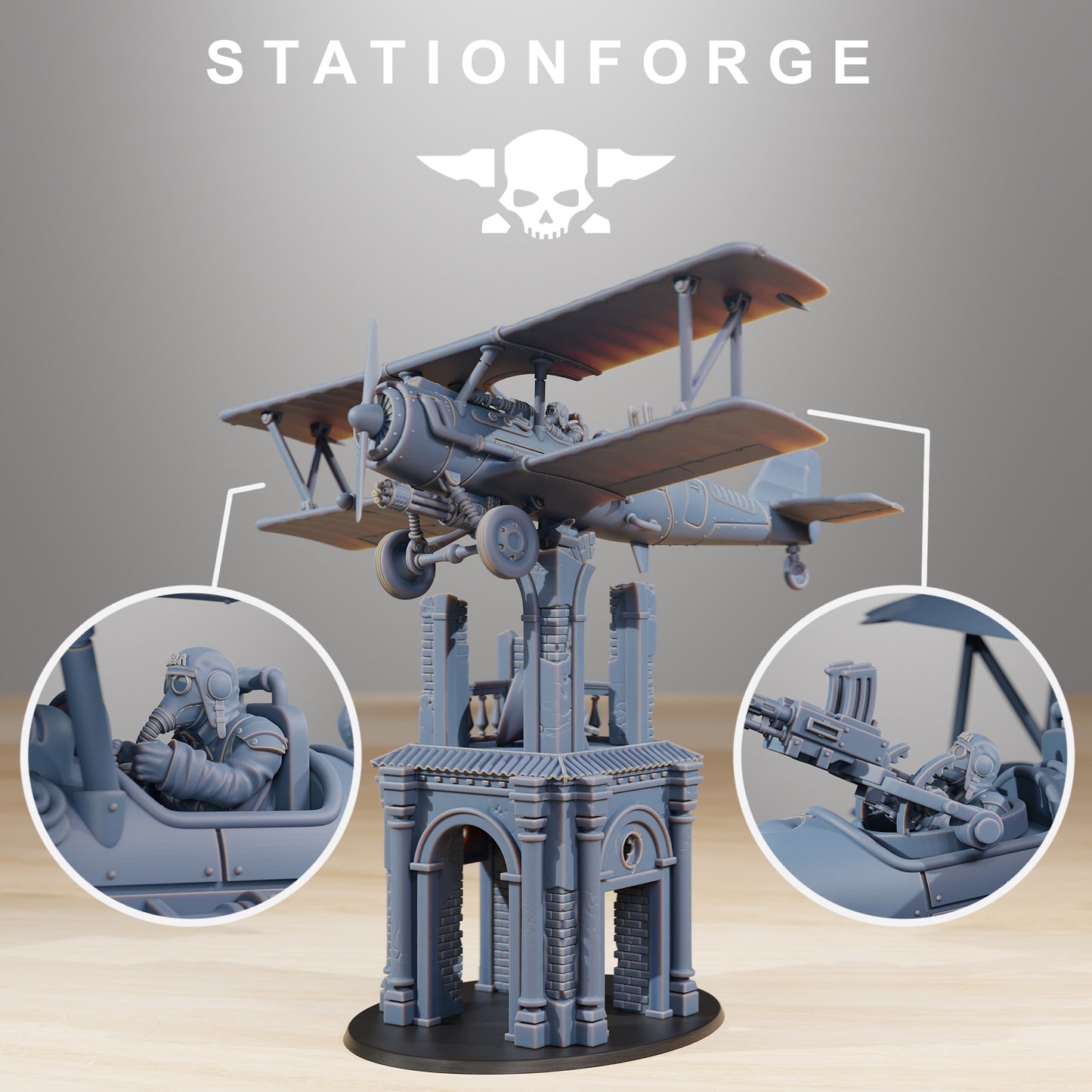 GrimGuard SF-14A Doppeldecker - Station Forge