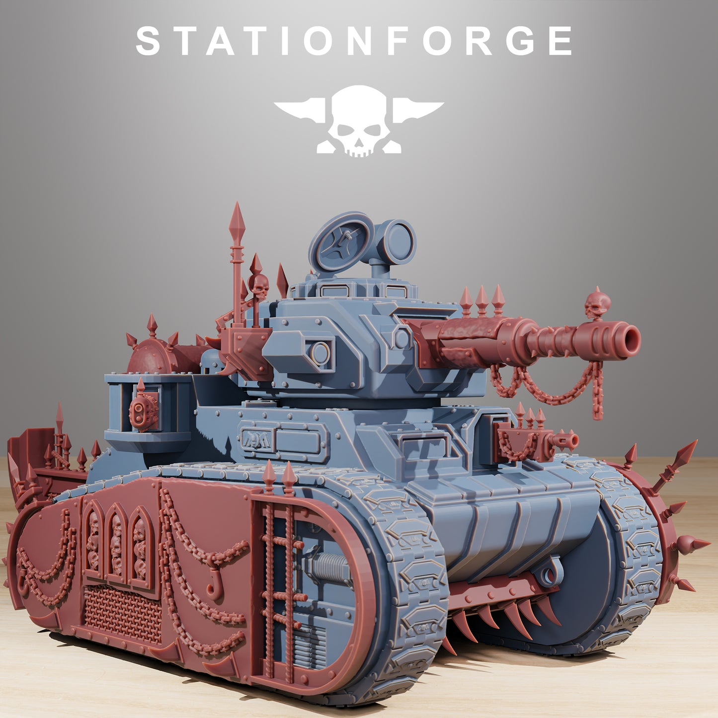 Grimguard Light Tank with Conversion Kit - Station Forge