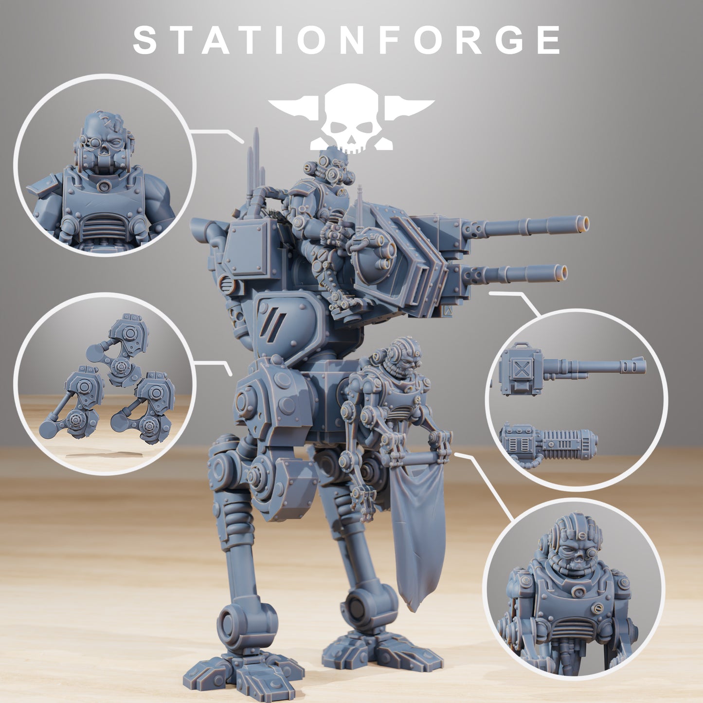 Scavenger Walker - Station Forge