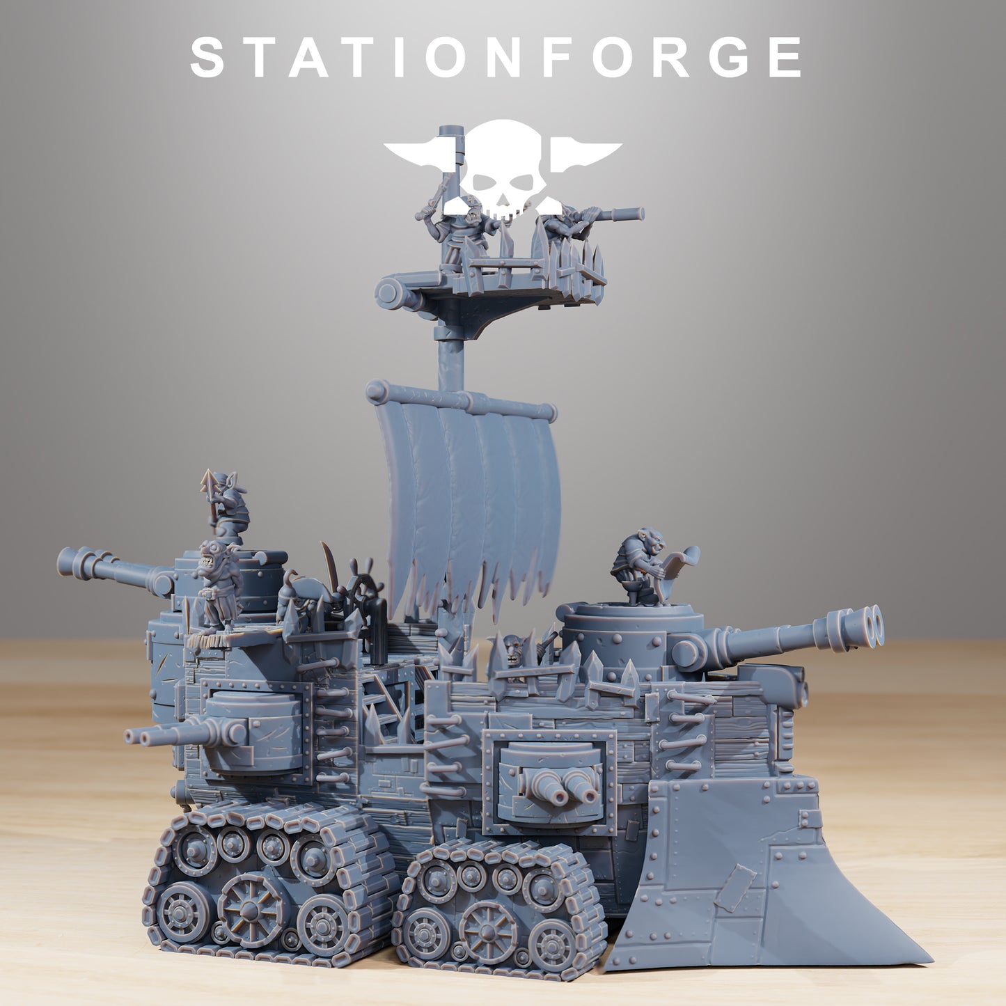 Gobs Short Pearl Battle Ship - Station Forge