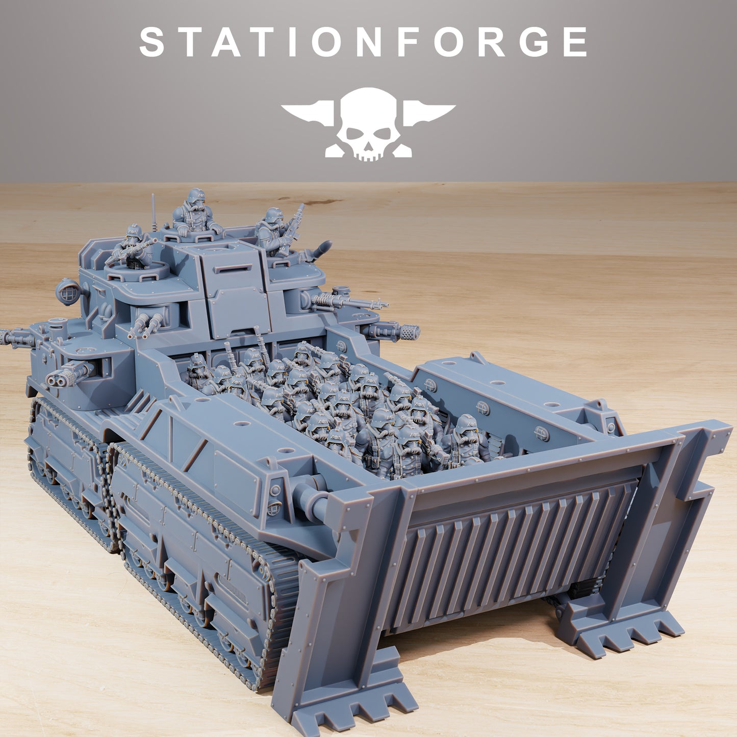 Char de transport GrimGuard - Station Forge