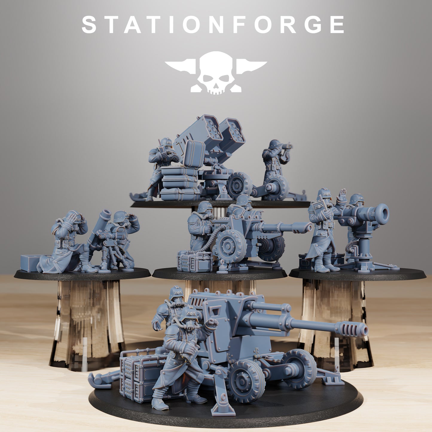 Armes de combat GrimGuard - Station Forge