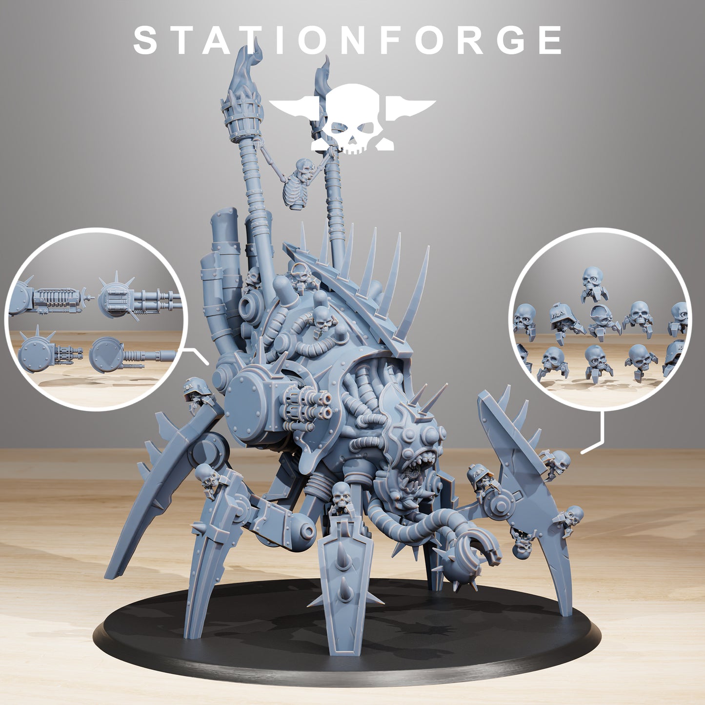 Pythonicus Swarm Spawner - Station Forge