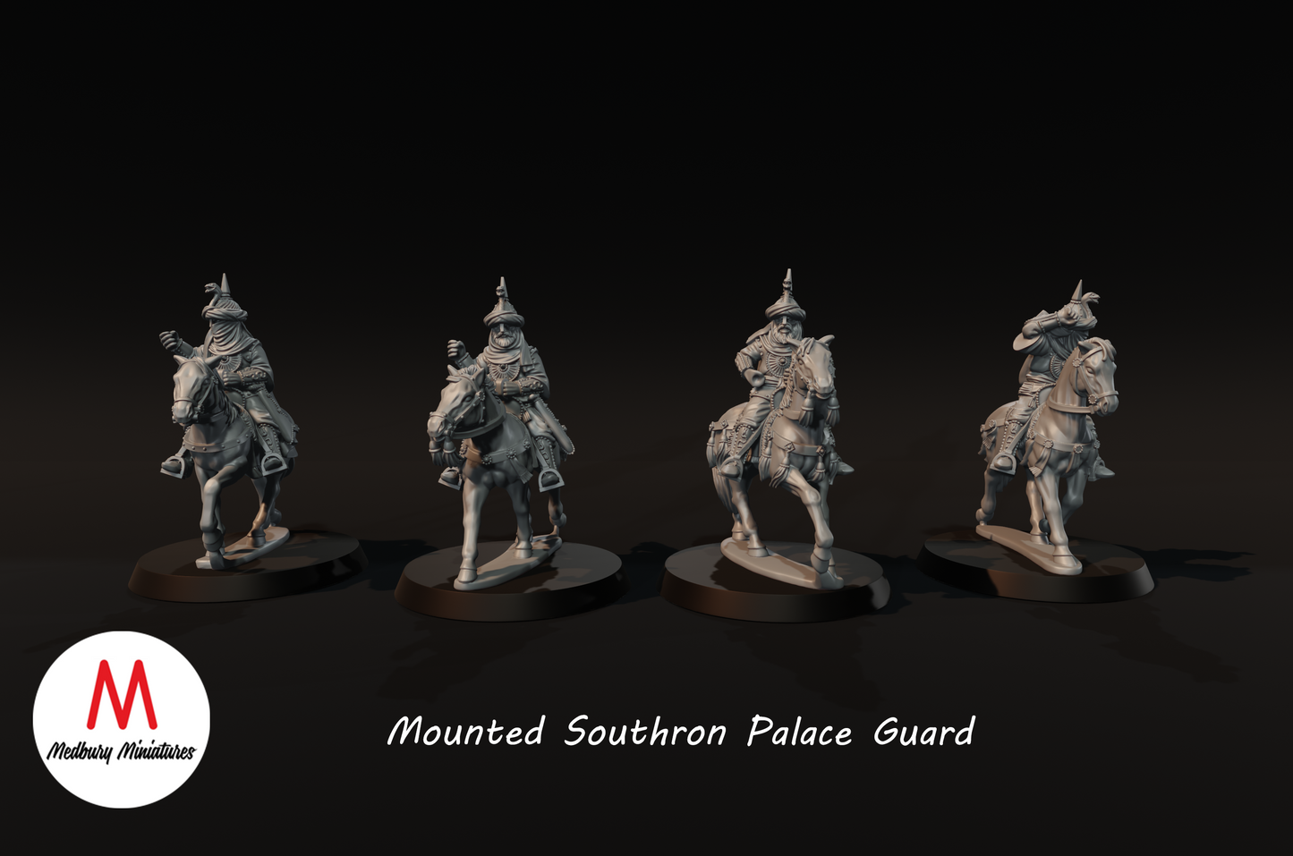 Mounted Southron Palace Guard - Medbury Miniatures