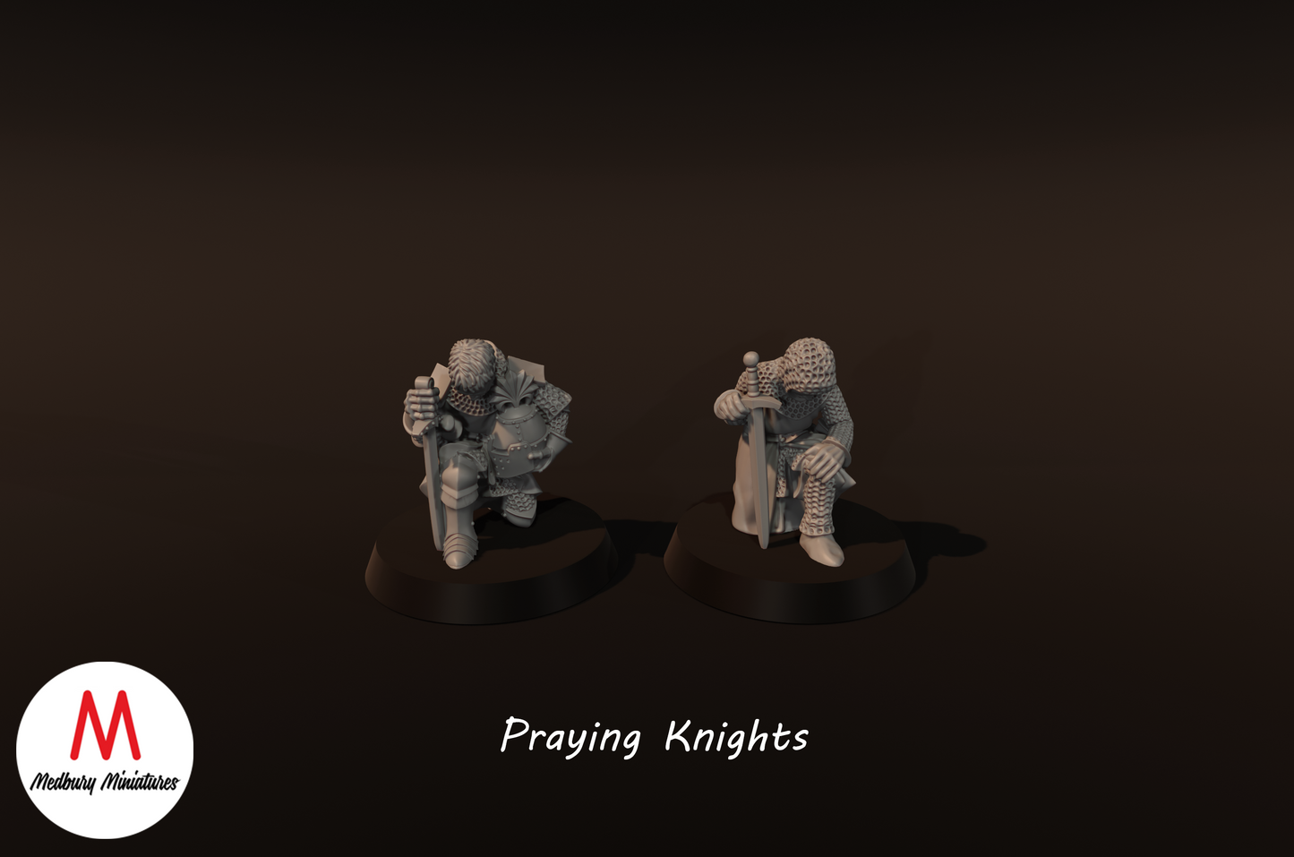 Praying Knights - Medbury Miniatures