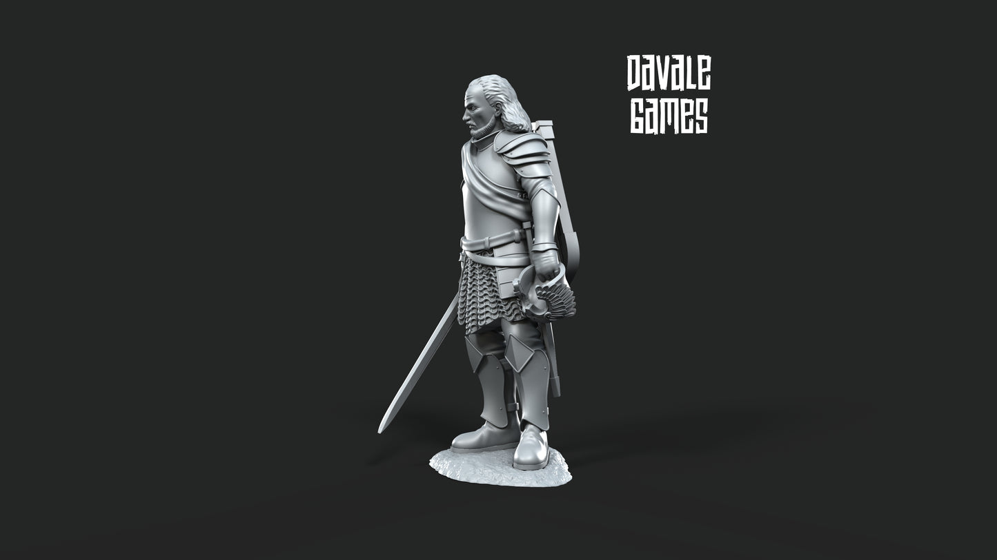 Grey Castle Veteran Captain - Grey Castle - Davale Games