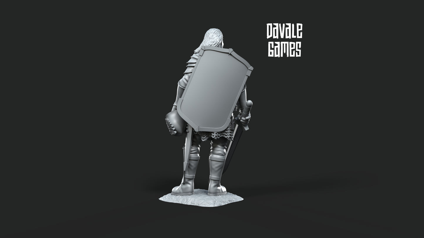 Grey Castle Veteran Captain - Grey Castle - Davale Games