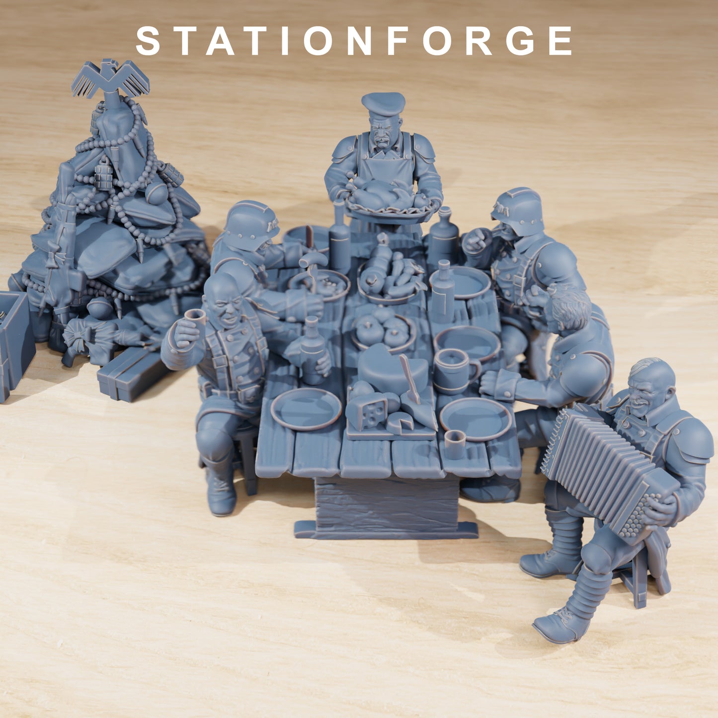 GrimGuard-Feiertagsfest - Station Forge