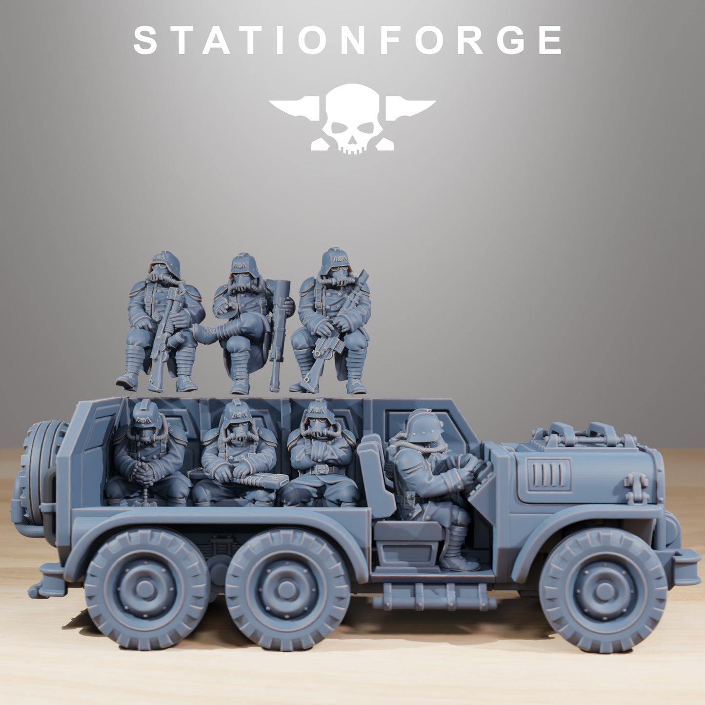 GrimGuard – Gepanzertes Fahrzeug – Station Forge