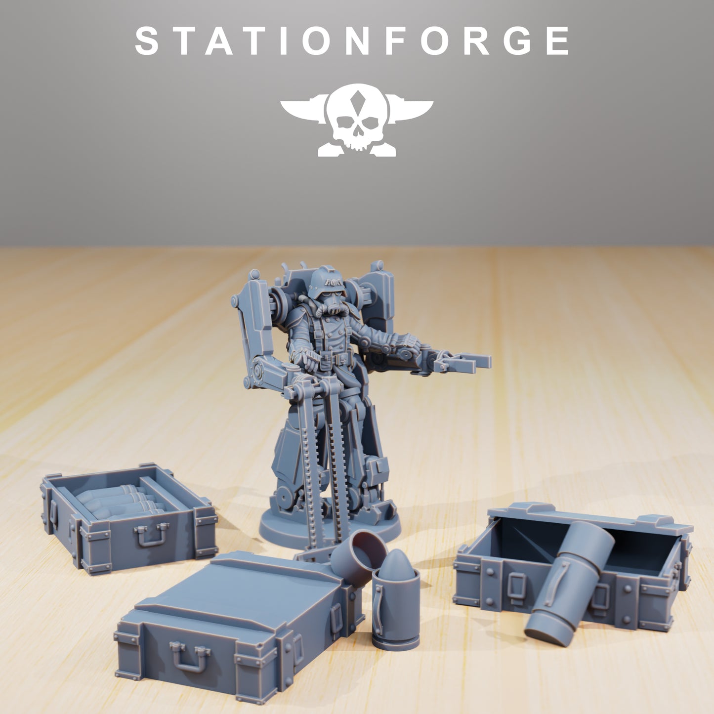 Artillerie légère GrimGuard - Station Forge